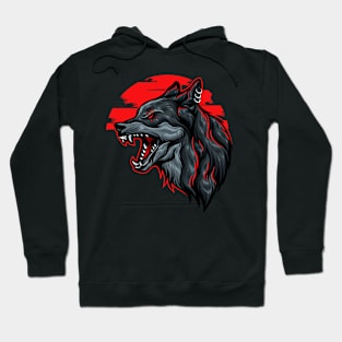 Scar Wolf Hoodie